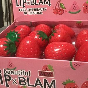 Strawberry Lip Balm Set